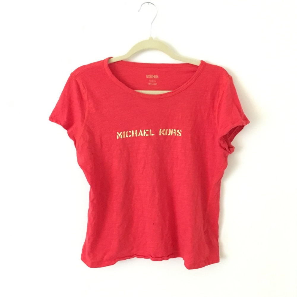 Michael Kors red T-shirt